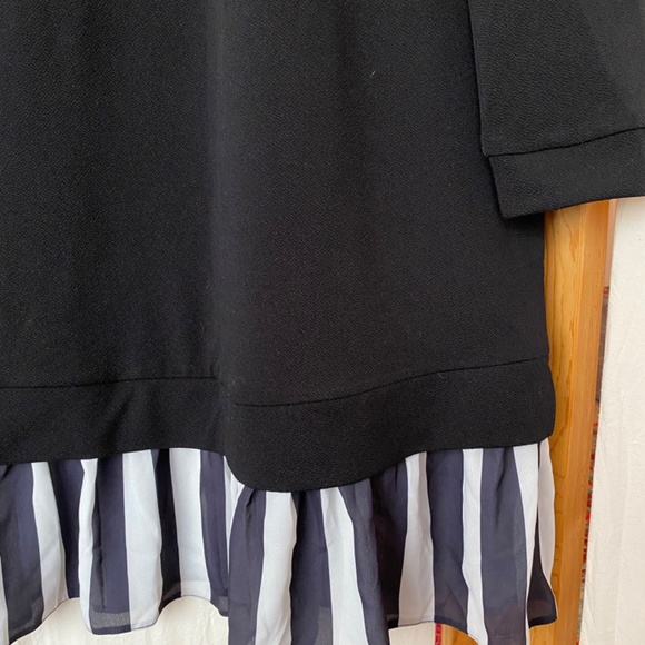 NWT Asos shift dress with striped fringe - Picture 3 of 6